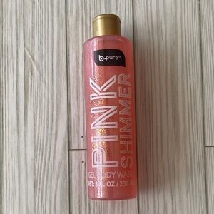 3/$10 b.pure Pink Shimmer Gel Body Wash